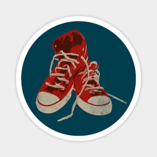 Retro Sneakers Magnet